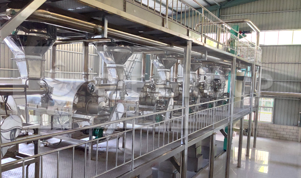 peanut oil pressing process