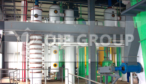 oil solvent extraction plant