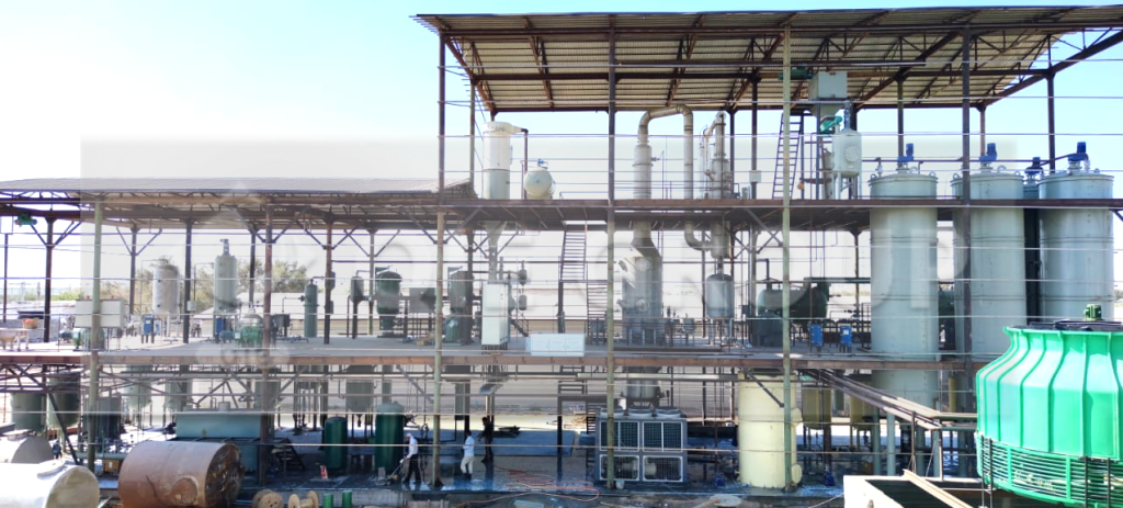 soybean refinery plant