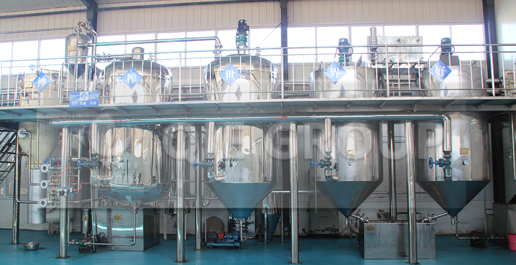 soybean oil refining machine