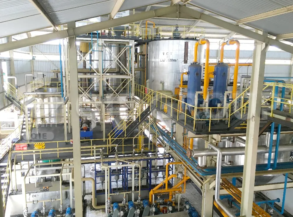 Palm oil processing workshop