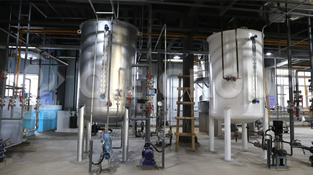 edible oil refinery machine
