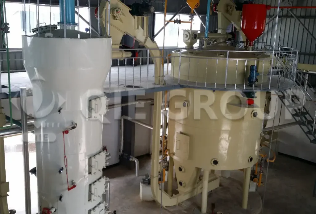 Vegetable oil solvent extraction equipment