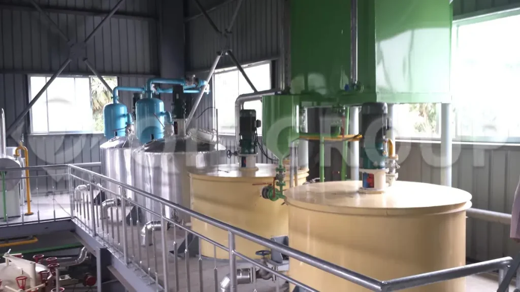 edible oil refining equipment