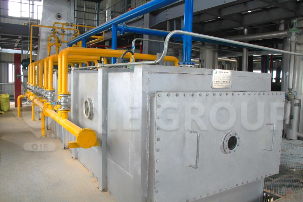 edible oil drag chain type extractor for high efficiency oil extraction