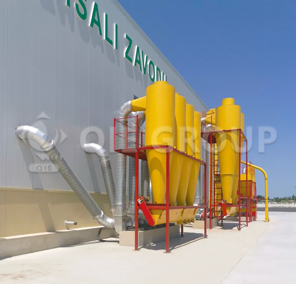 edible oil factory workshop with modern processing machines