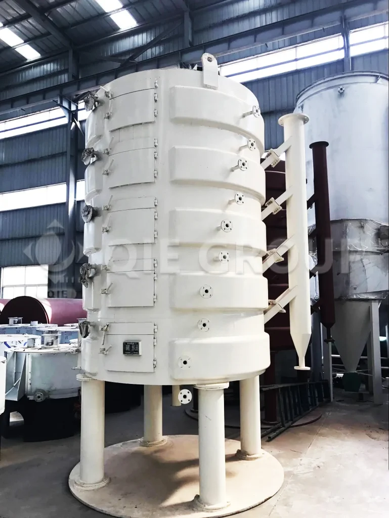 Oilseed steaming cooker is used to adjust the moisture and temperature of oilseed
