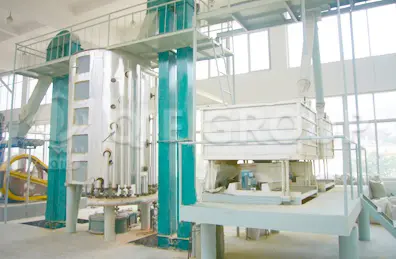 Rice bran puffing workshop equipped with a complete oilseed puffing production line
