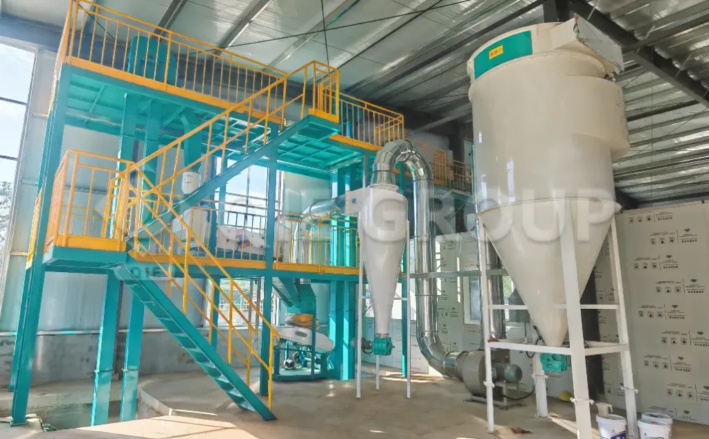 QIE Group oilseed pretreatment and pressing equipment enables efficient oil extraction before solvent extraction.