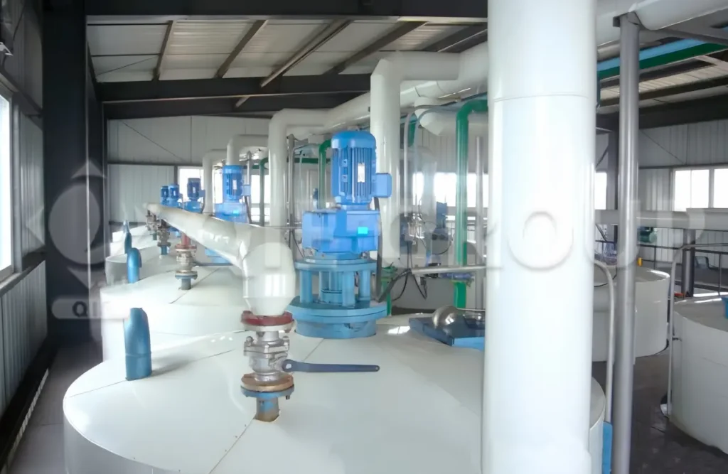 rice bran oil dewaxing workshop with full dewaxing and cooling system