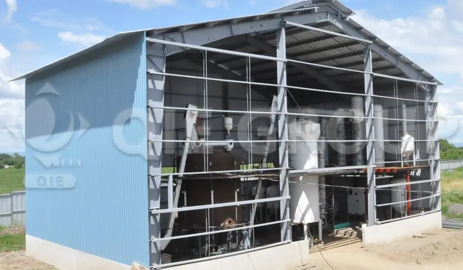 edible oil solvent extraction plant for soybean and sunflower oil production