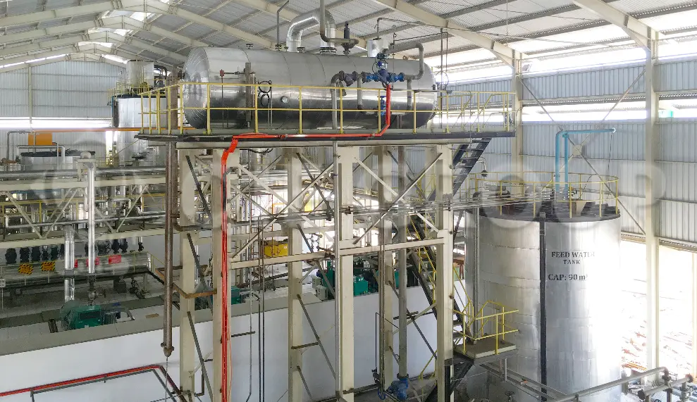 Intelligent control system for palm oil mill plant