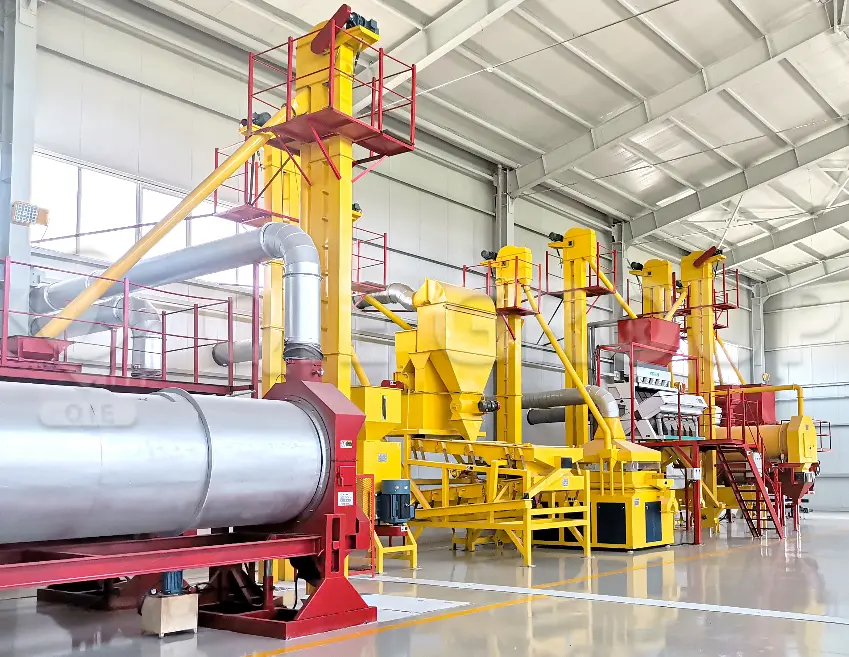 Cottonseed delinting machine used to remove lint from cottonseed before oil processing, improving pretreatment efficiency and pressing stability