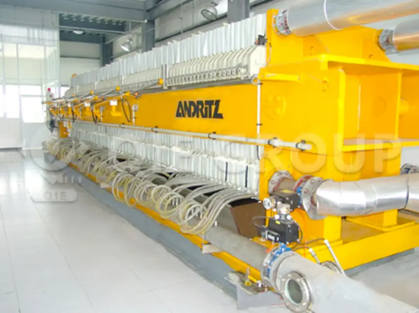 Cottonseed oil filtration equipment for removing bleaching earth and solid impurities