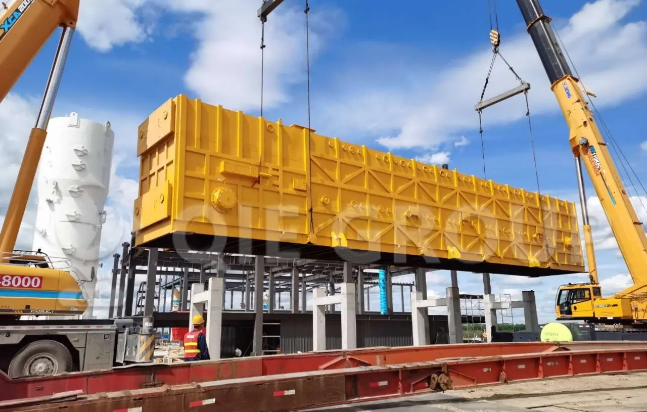 Soybean oil drag chain extractor with low residual oil and stable operation