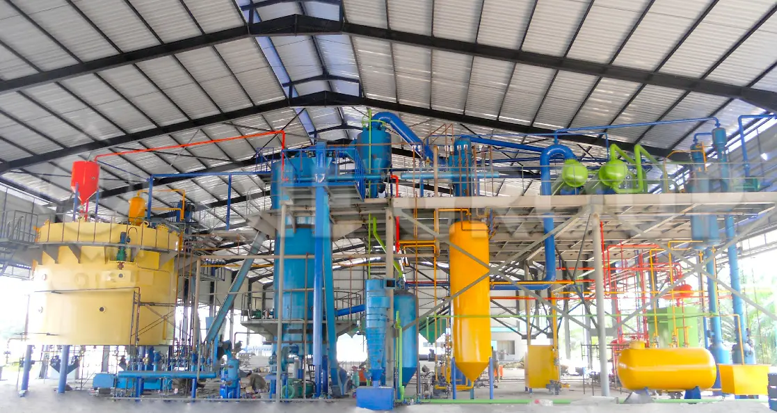 Palm fruit pomace solvent extraction equipment for high-efficiency oil recovery