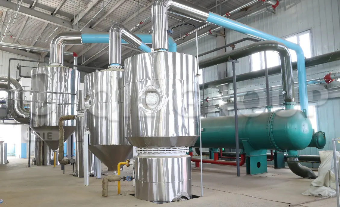 Solvent extraction plant for industrial edible oil production