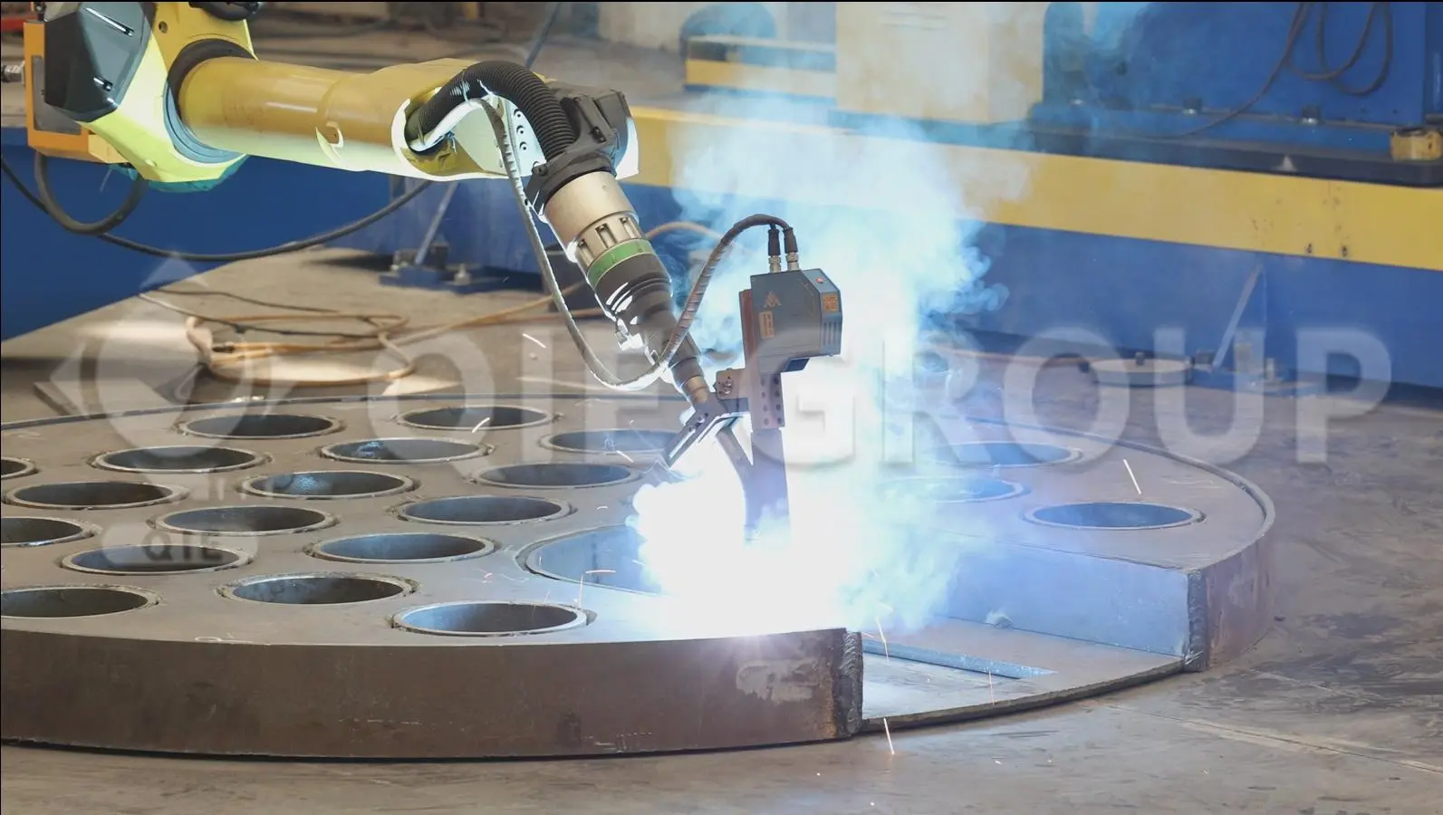 CNC machining center for edible oil processing equipment manufacturing