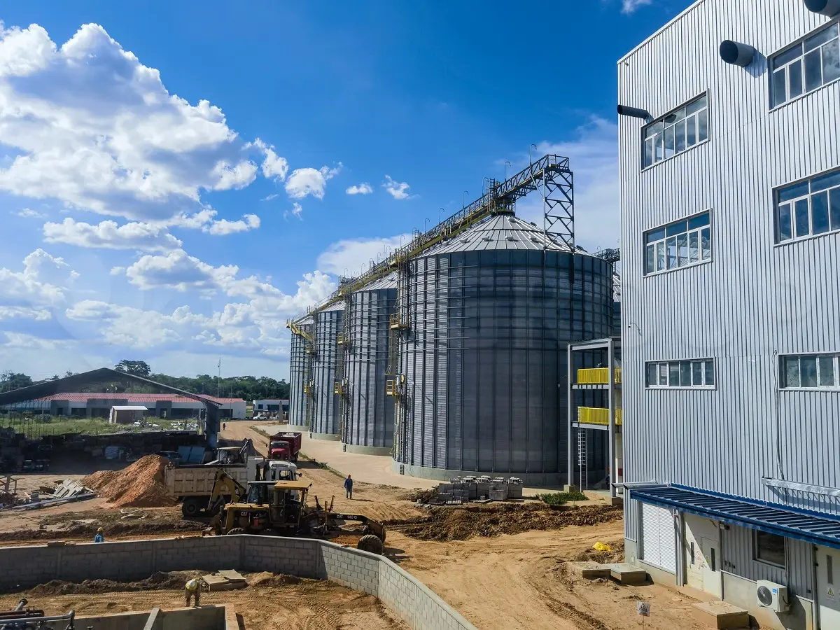 Modular edible oil plant EPC expandable design layout