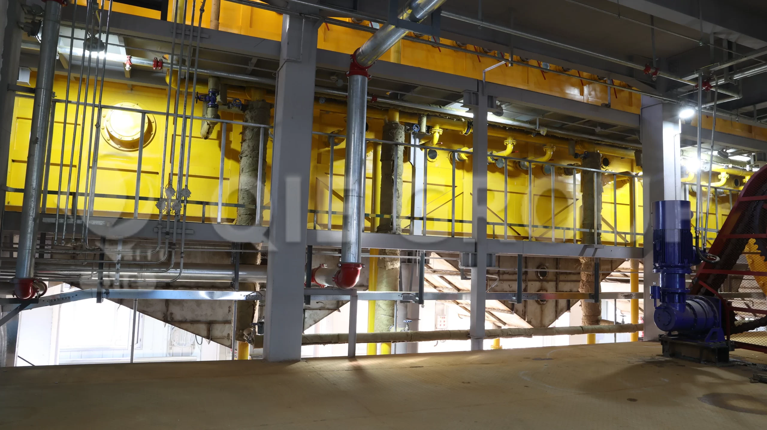 soybean oil drag chain extractor used in solvent extraction plant for efficient oil recovery