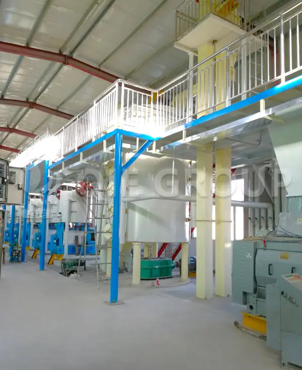 industrial soybean oil pressing machine for crude oil extraction in soybean oil processing plant