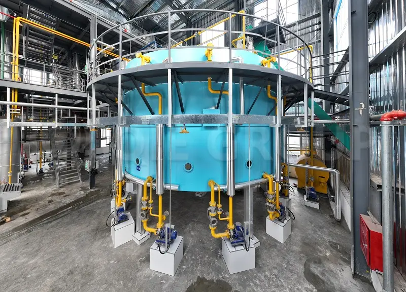 Rotocel solvent extractor for edible oil processing plant used for continuous oilseed extraction with high efficiency industrial equipment system